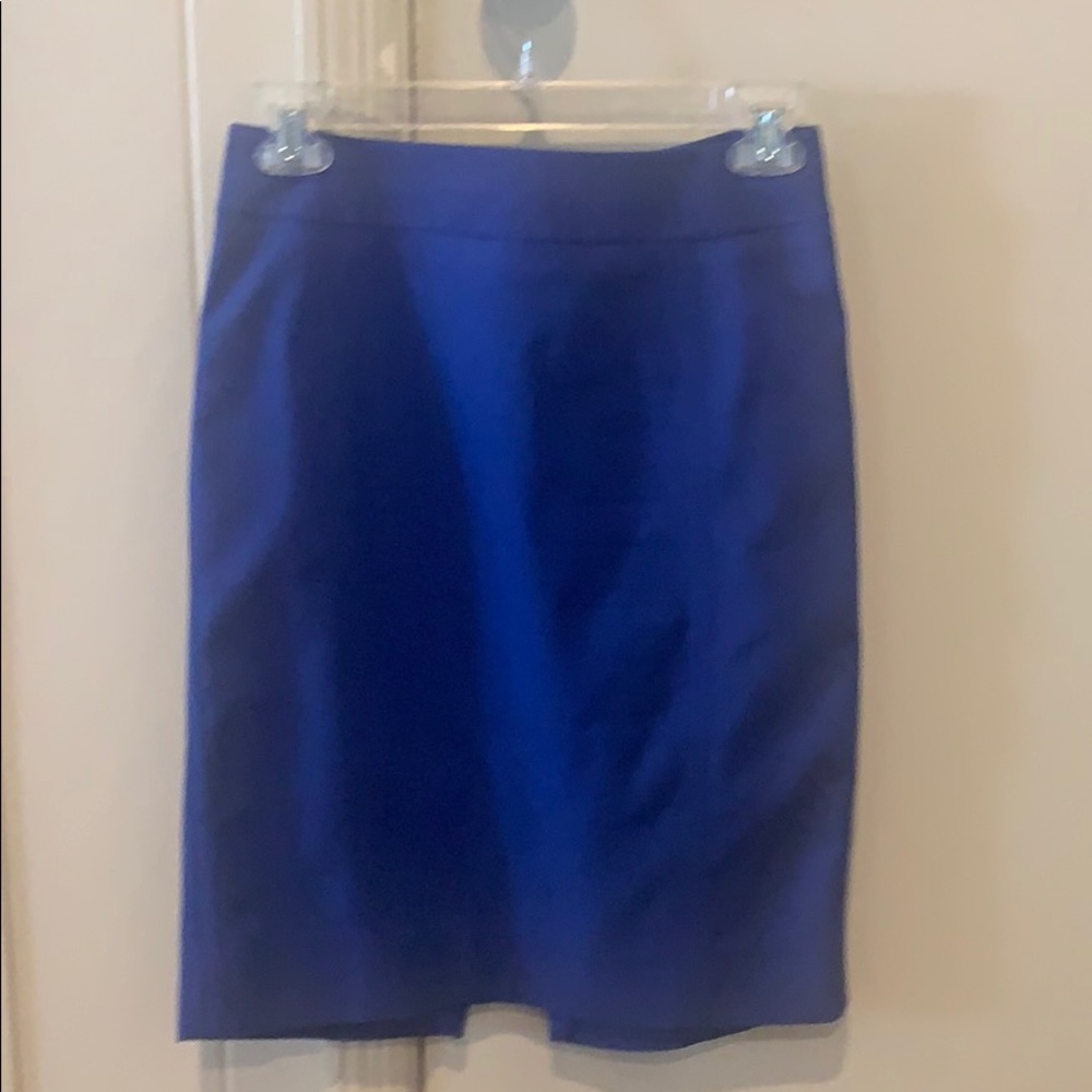 Blue skirt
